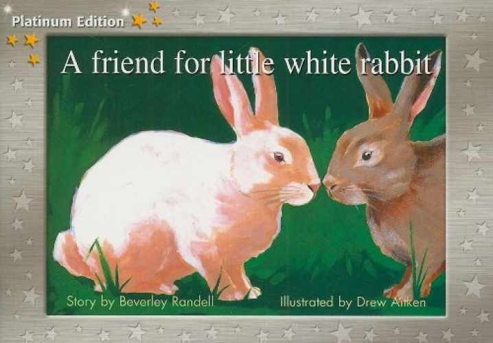A Friend for Little White Rabbit - Paperback, by Randell Beverley - Very Good