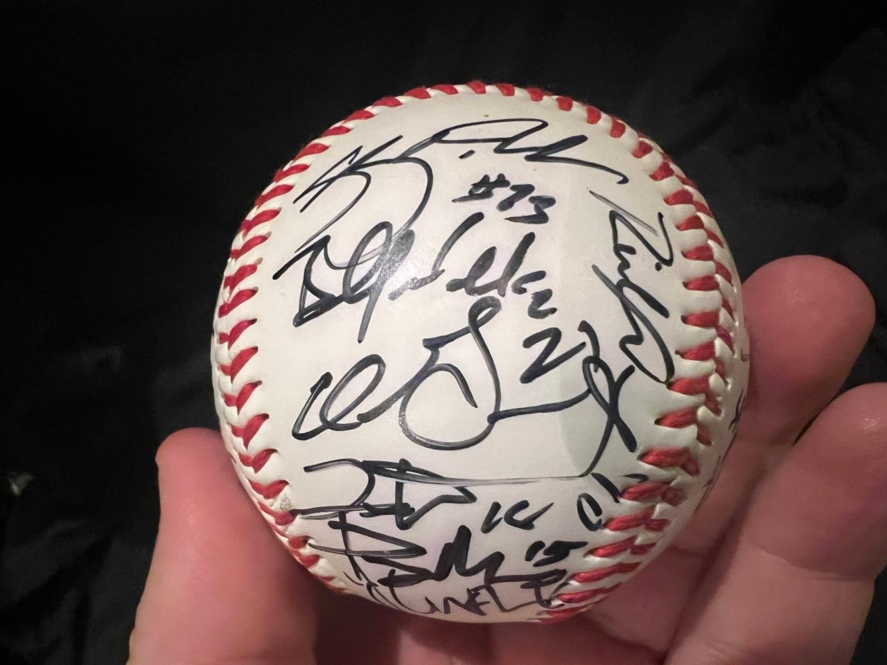 Original Authentic Player Signature Signed Team Brooklyn Cyclones Baseball 2011