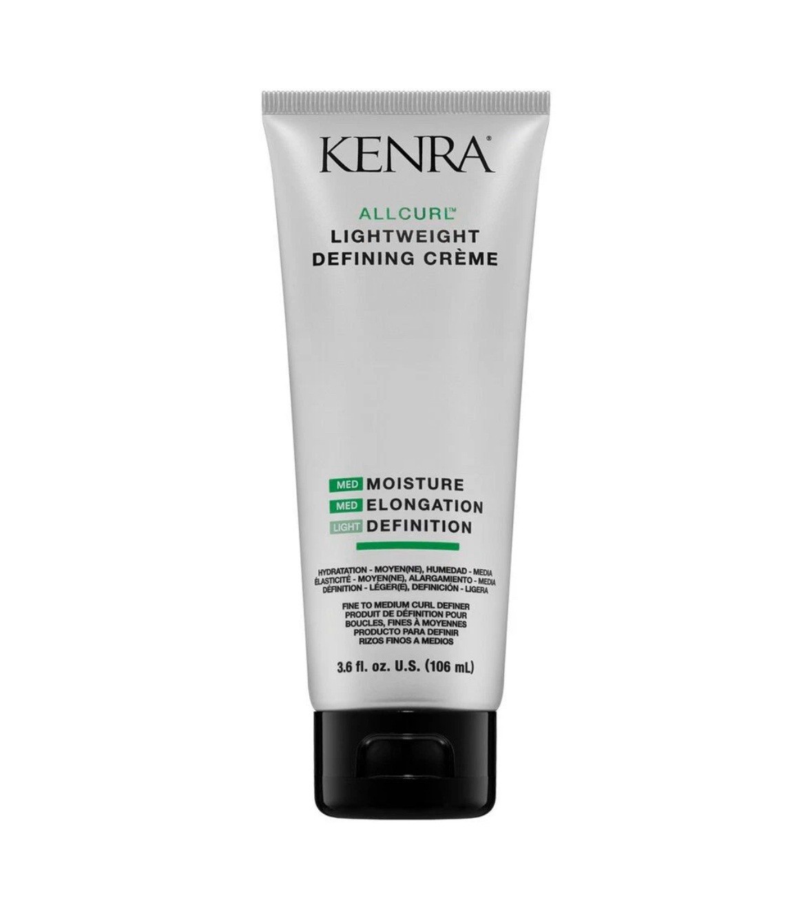 NEW!!! KENRA ALLCURL LIGHTWEIGHT CURL DEFINING HAIR CREME 3.6 OZ ALL CURL CREAM