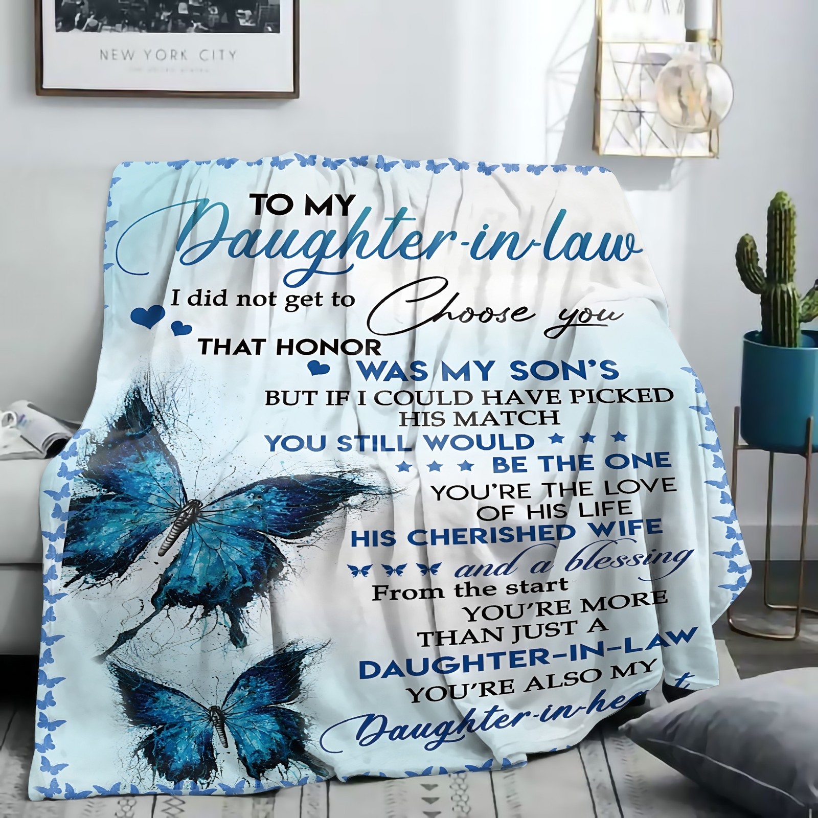 1pc, Gift For Daughter-in-law, Gift From Mother And Father, A Letter To Daught