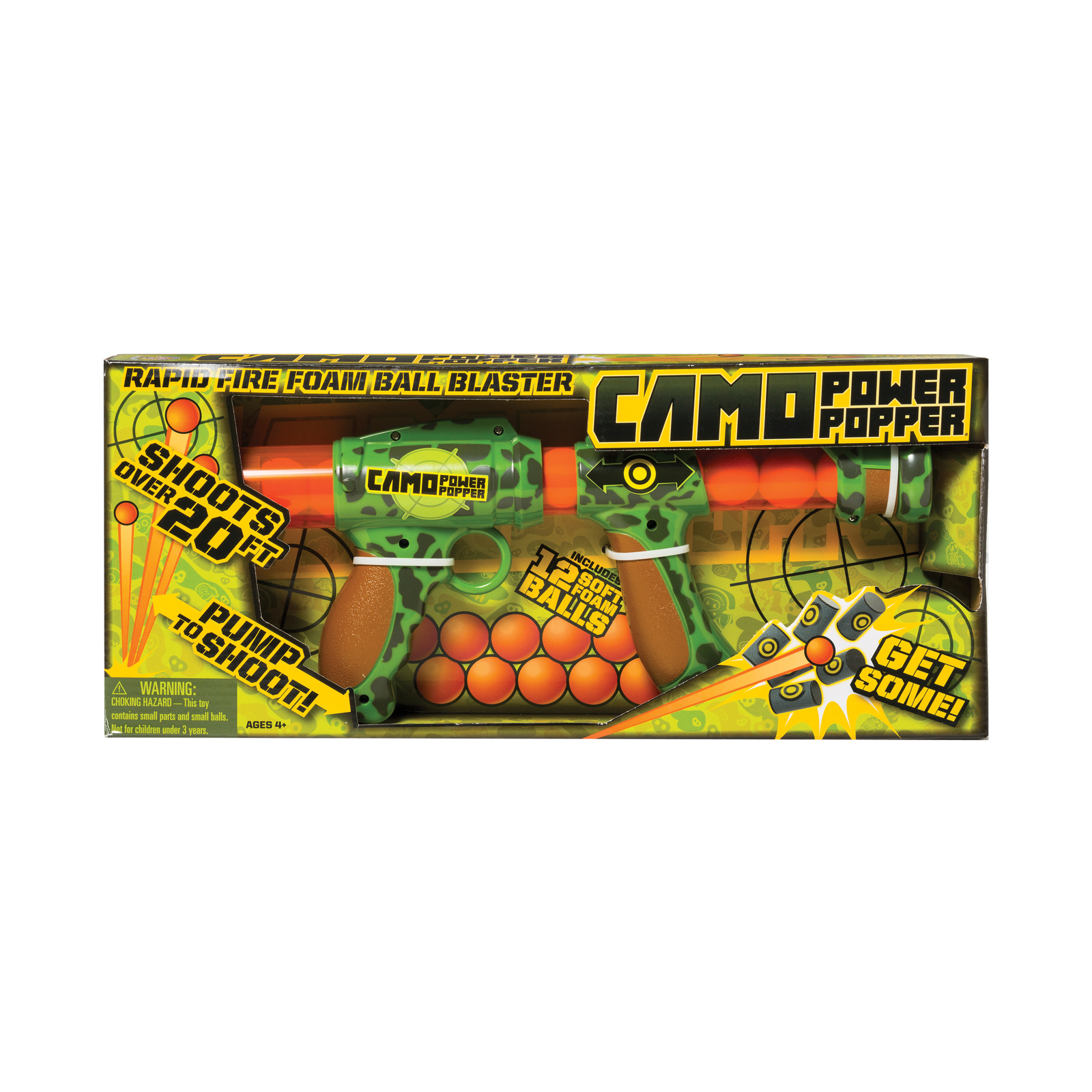 New - Hog Wild Camo Power Popper - Ages 4+ | 1 player