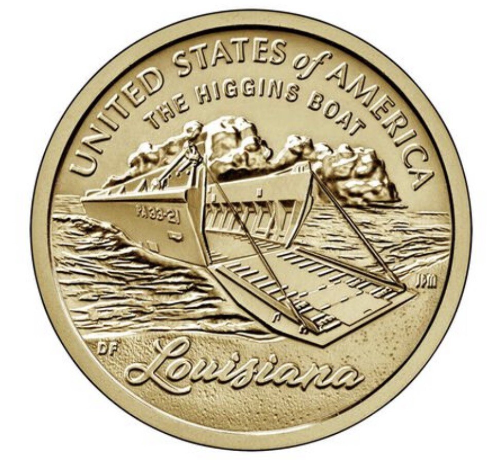 2023 American Innovation 2 Coin Set P&D Louisiana