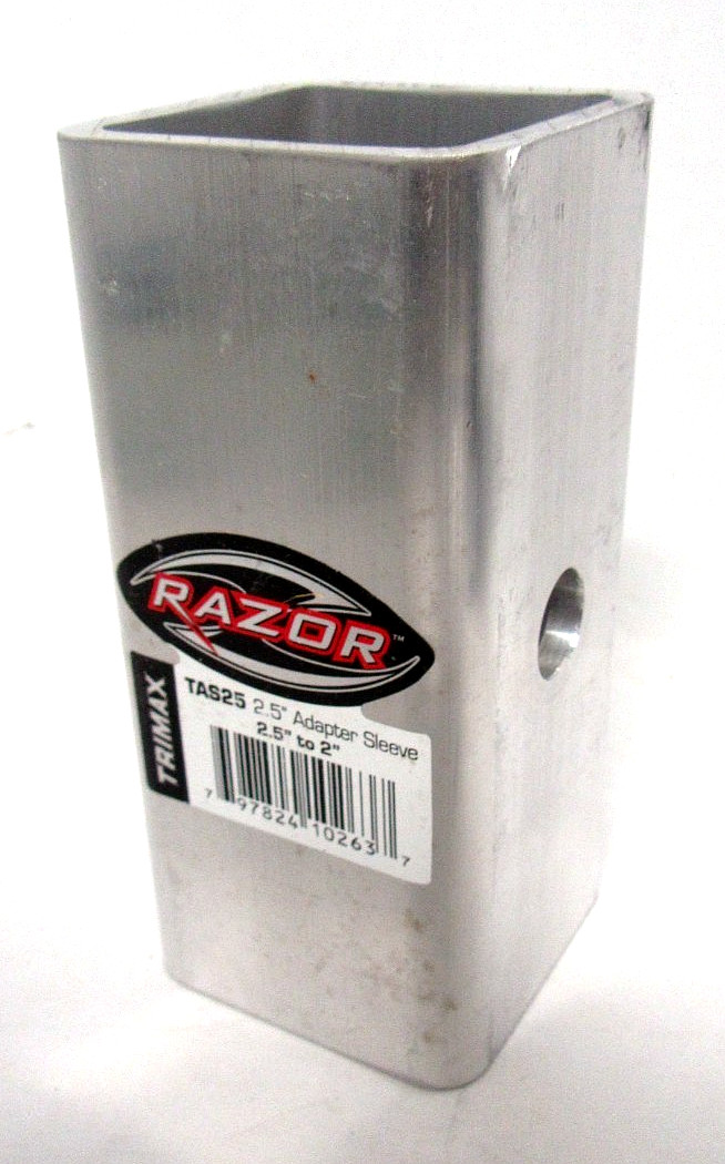 Trimax Razor 2.5" to 2" Class 5 Receiver Hitch Adapter Sleeve TAS25
