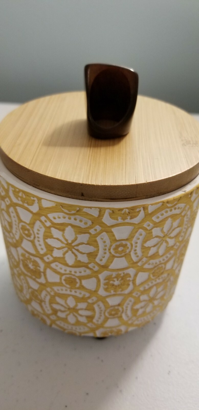 Costume wood ring