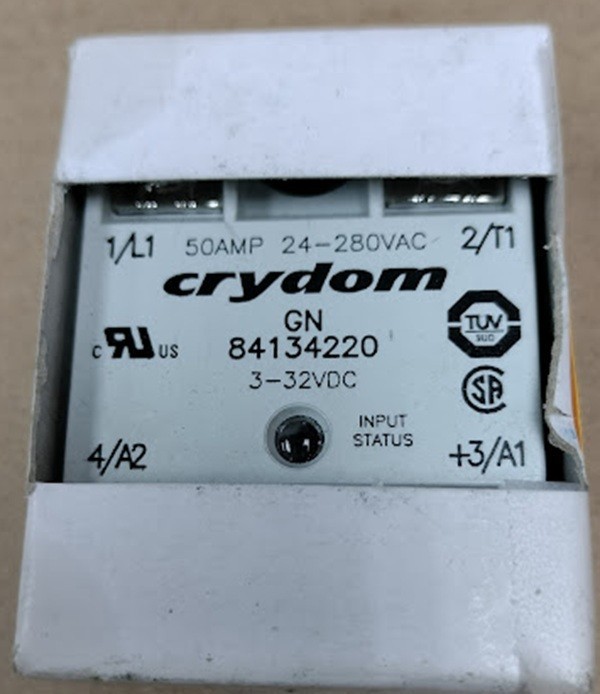 Crydom solid state relay 84134220 USED IN AC SWITCHING APPLICATIONS
