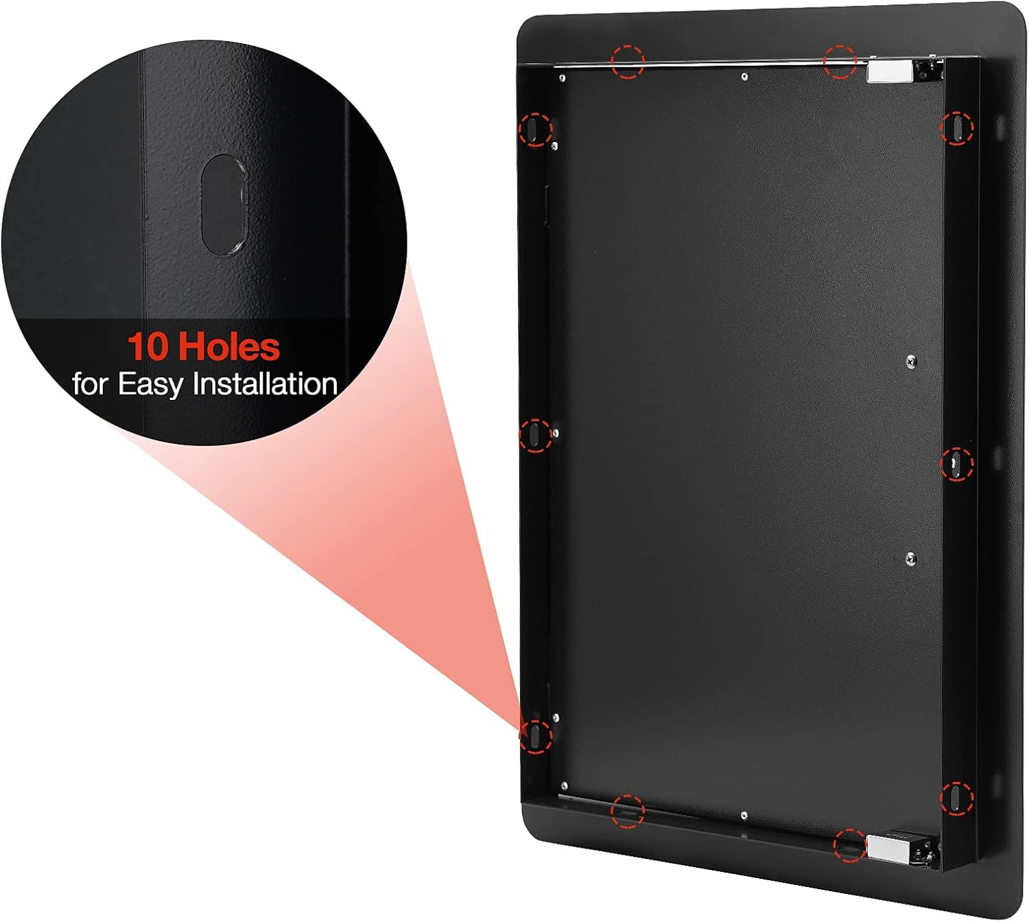 BBQ Access Door - 17W X 23H Inch Wall Construction Flush Mount Single Vertical D