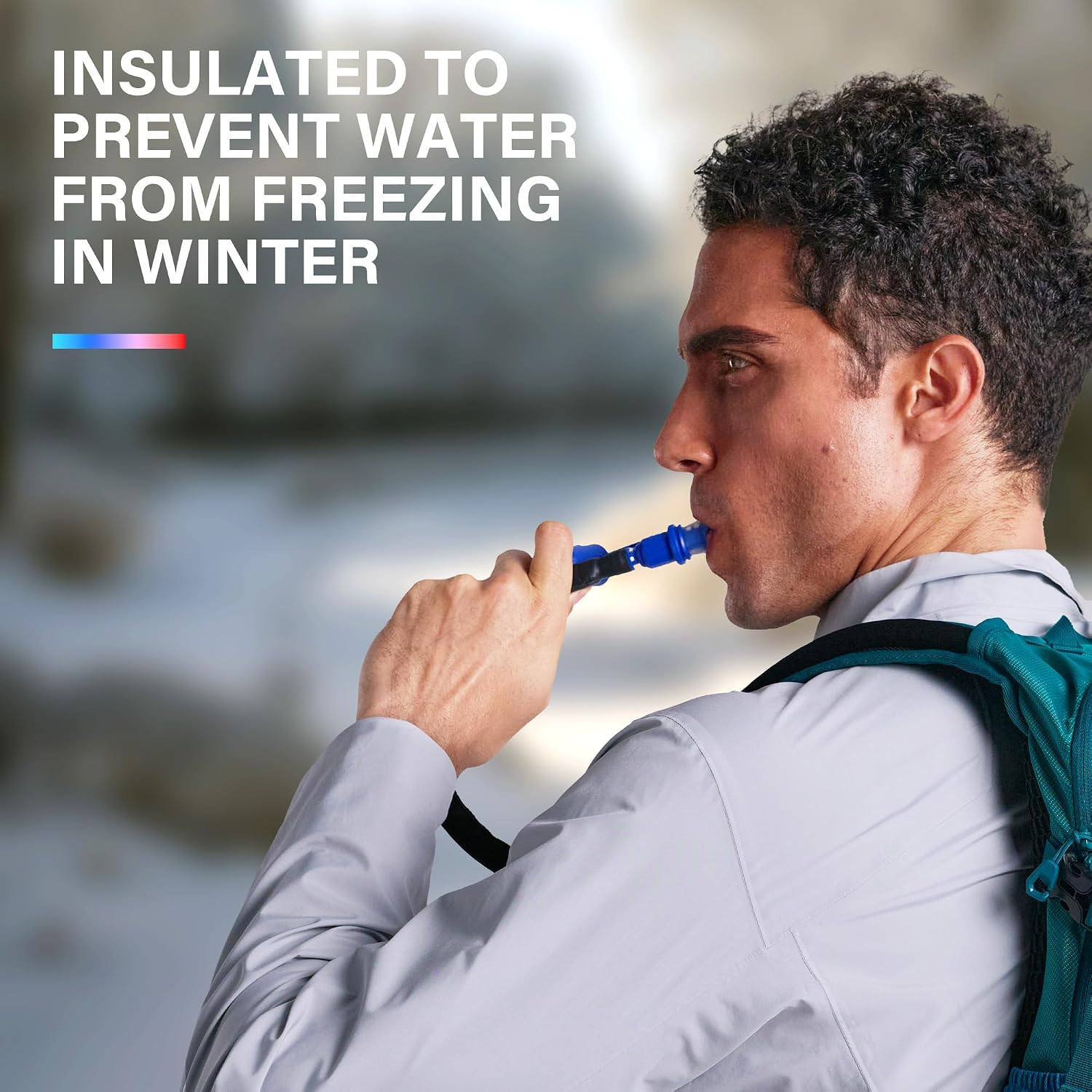 Hydration Bladder 2L-3L with Bladder Insulator | Water Bladder for Hiking Backpa
