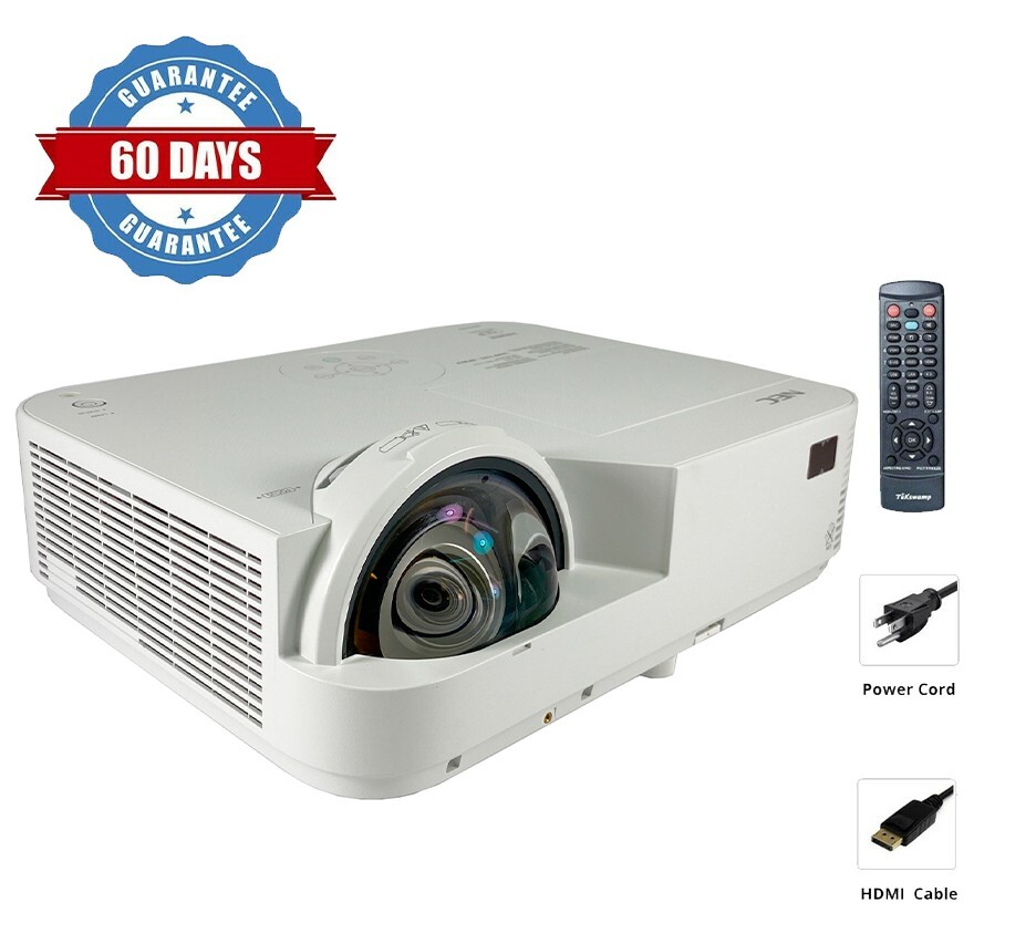 Short-Throw DLP Projector for Golf Race Flight Simulator 3300 ANSI HDMI w/Remote