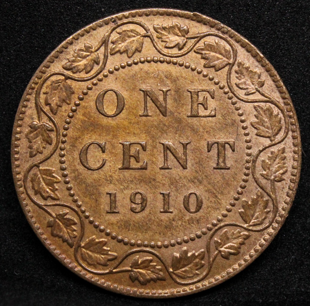 1910 Canada Cent.  KM 8 Edward VII UNC