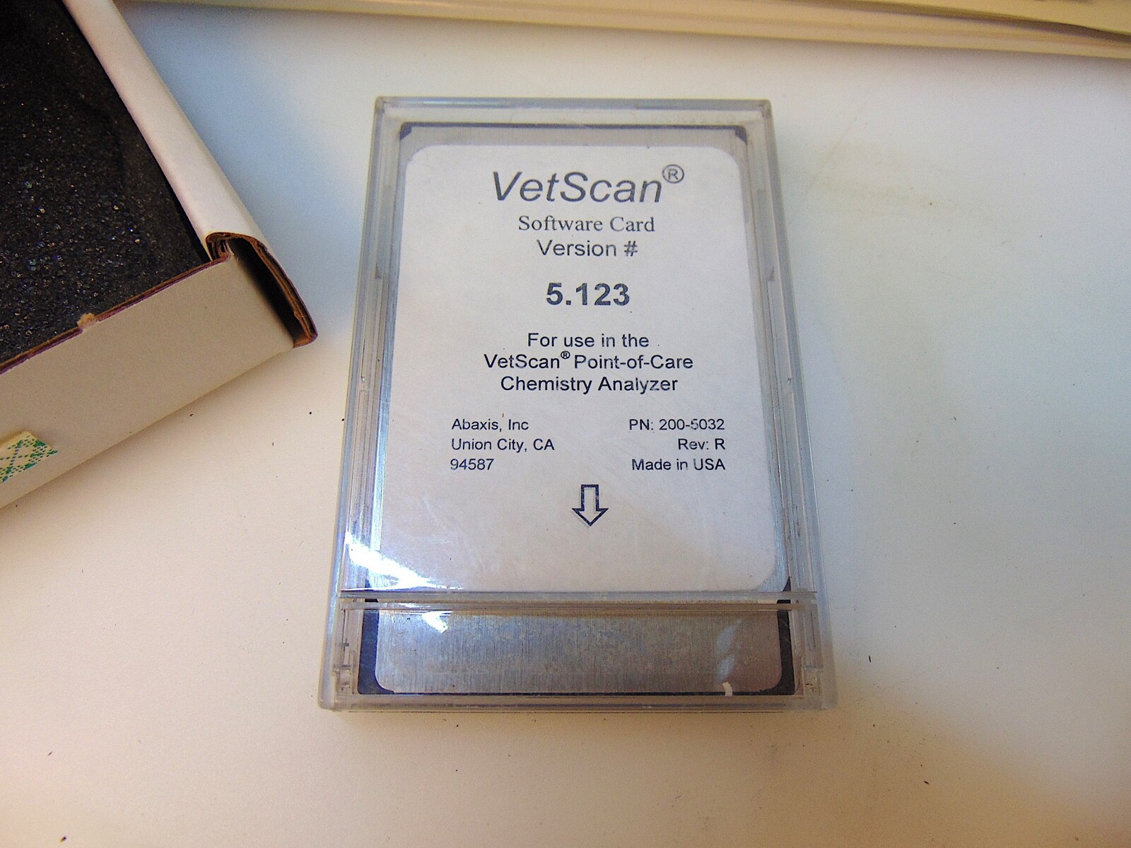Vet Scan Point of Care Blood Analyzer Model 200-1000 With Power Supply S5665