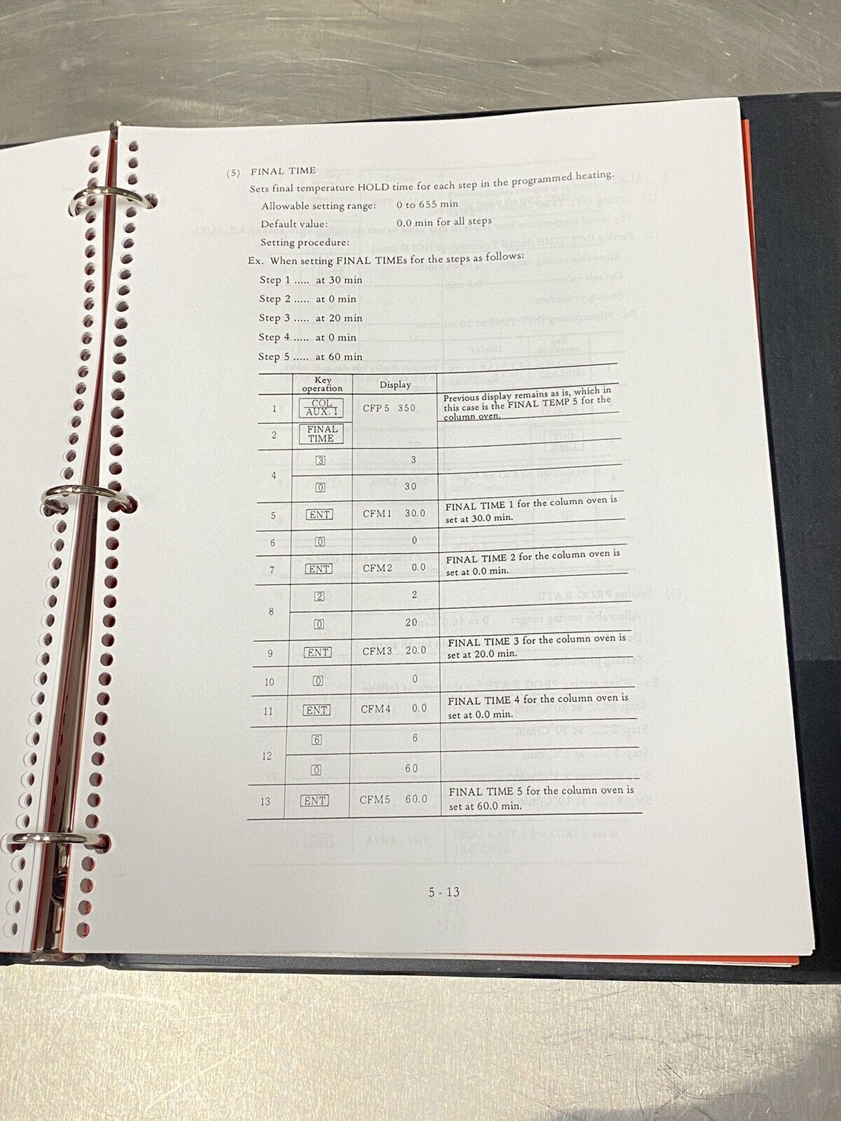 Shimadzu GC-14A Gas Chromatograph - Users Guide / Instruction Manual