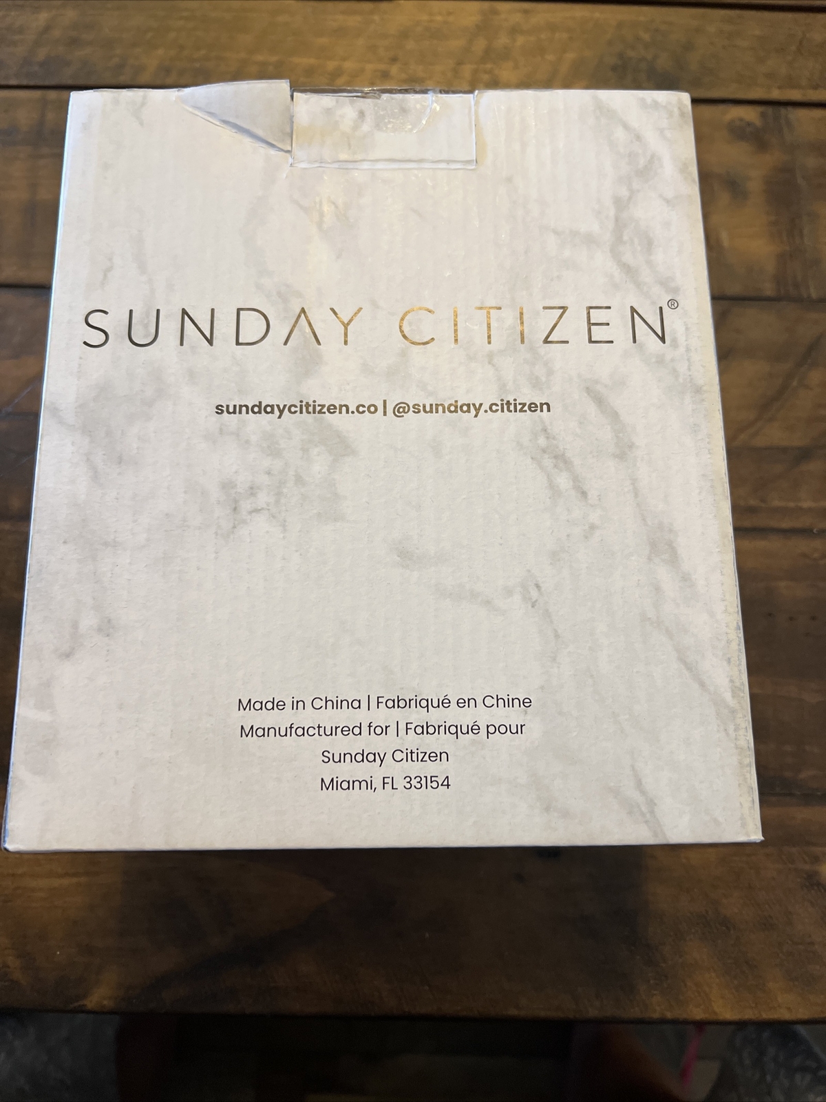 Sunday Citizen, Resin Bath Set
