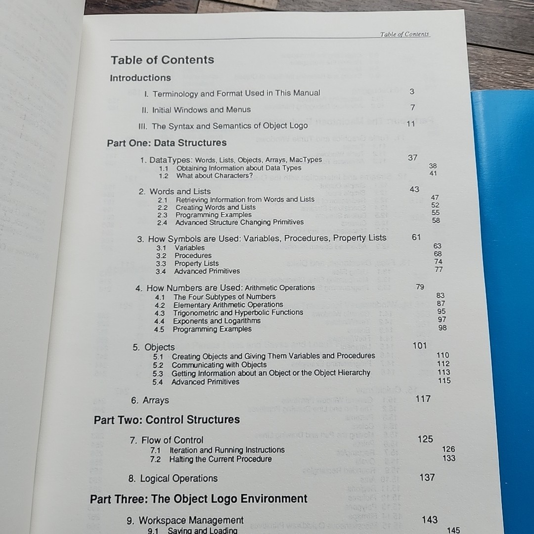 Vintage ObjectLogo Books for Apple II by Paradigm Software Manual & Supplement