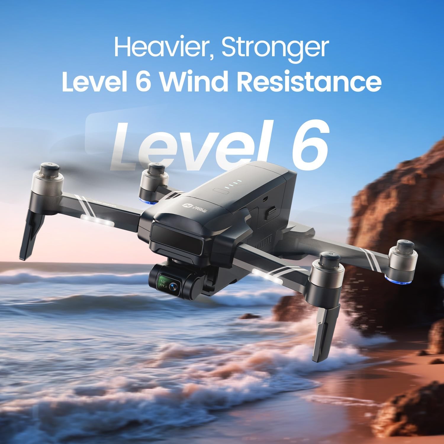 Holy Stone HS600D Drone 8K Camera 80Min Flight GPS RC