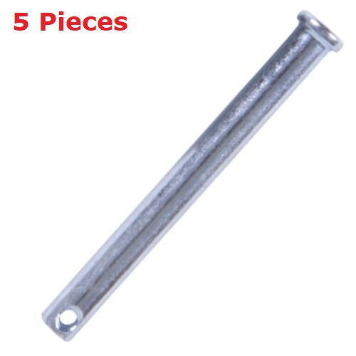 Garage Gate Door Hardware Clevis Pin 5/16″ X 3″ for #5 Hair Pin Steel 5 PIECES