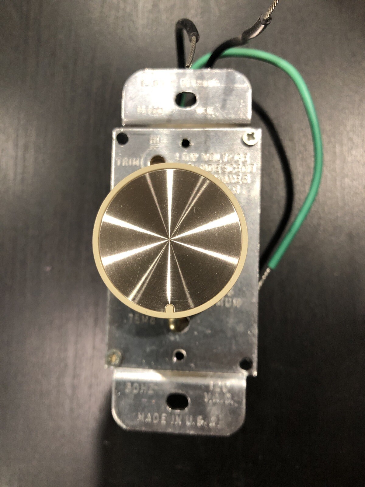 Legrand Pass & Seymour 95600-I Rotary Dimmer 600VA 120VAC 60Hz Low Voltage