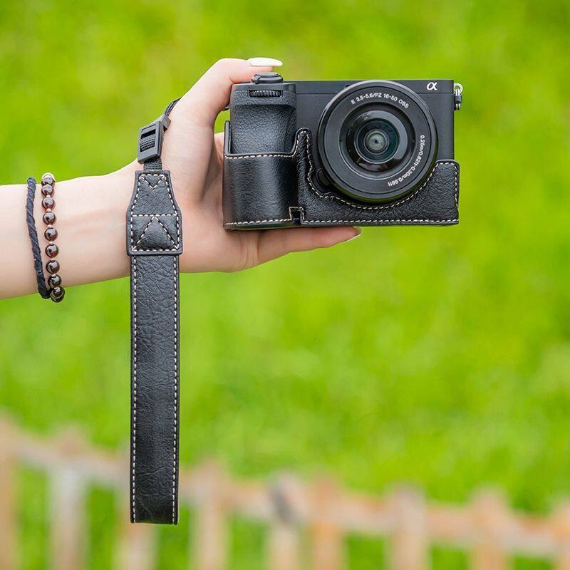 For Sony a7C2 a7CR Camera Bag Protection Dock Case Base Leather Cover Shell New
