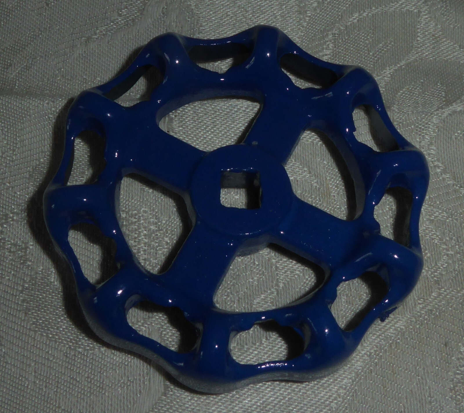 Vintage Blue Valve Handle