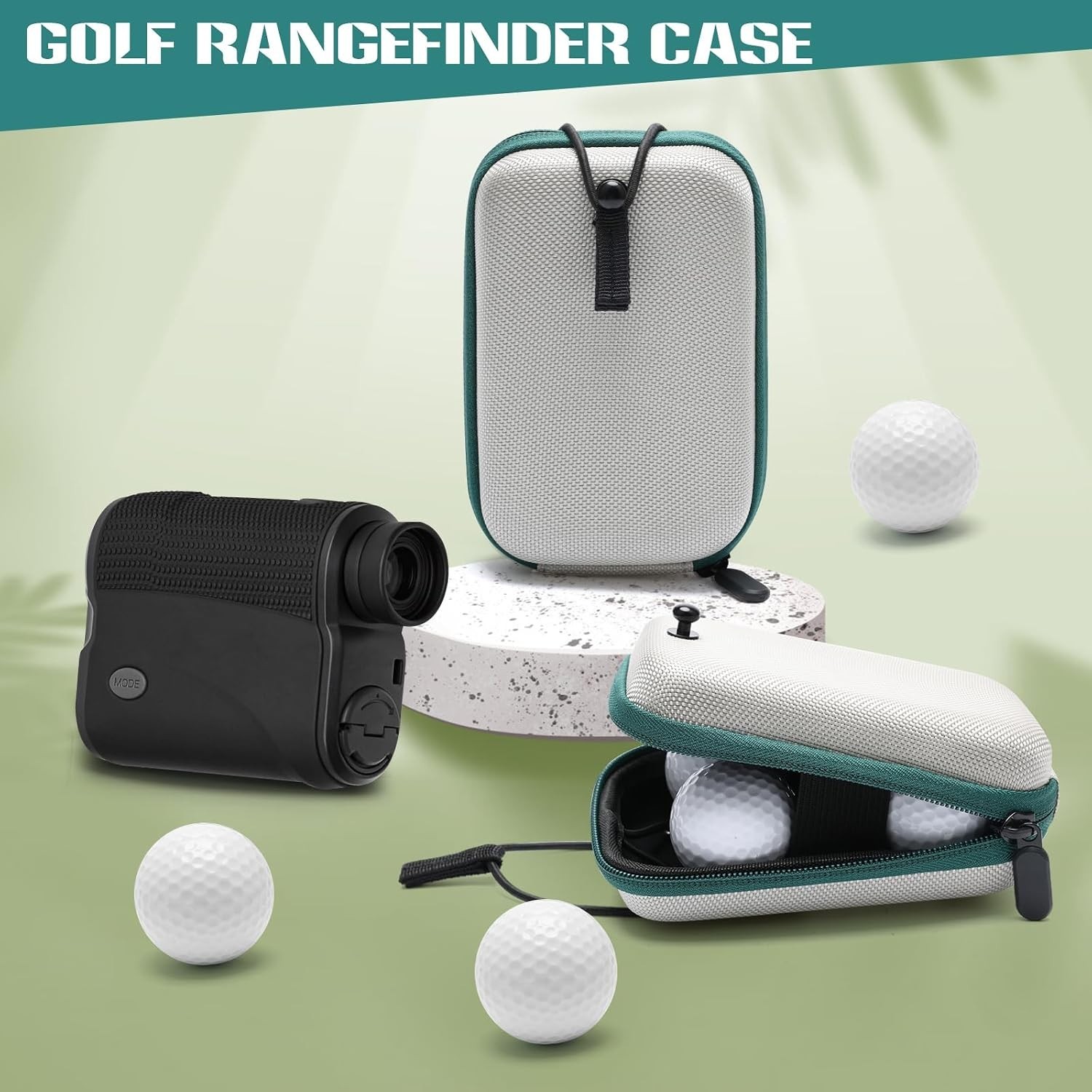 Golf Rangefinder Hard Shell Case - Waterproof & Shockproof Protection