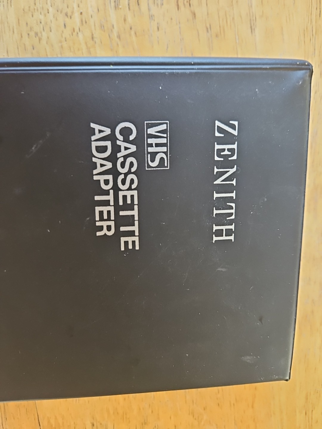 zenith video cassette adapter
