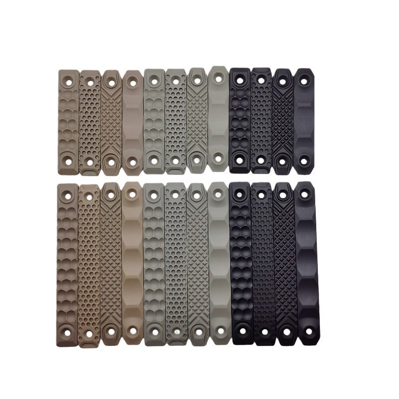 4Pcs/lot MLOK Rail Hand Protection M-lok Rail Cover Panel for M-lk System 120mm