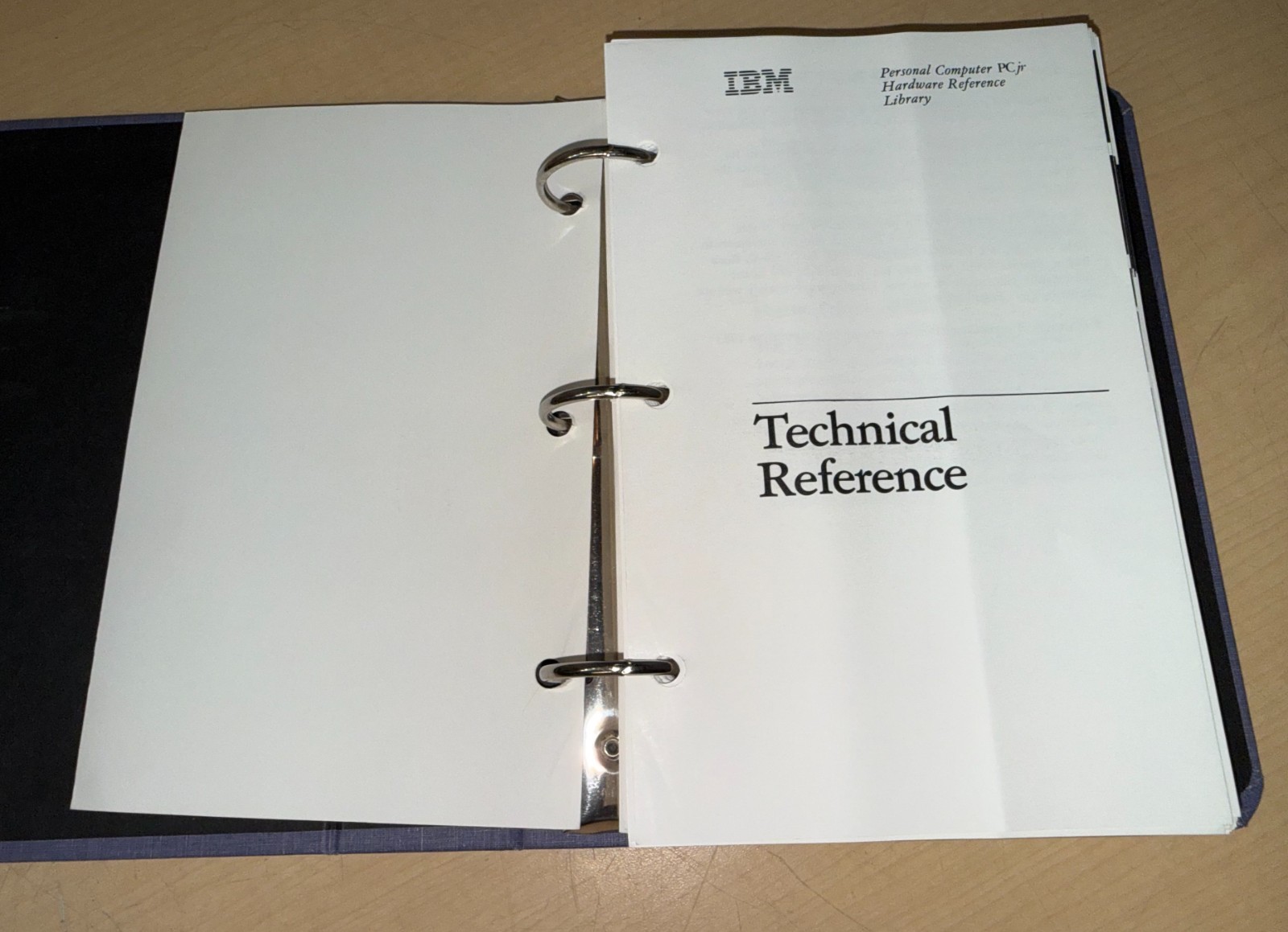 IBM PCjr Technical Reference Guide Personal Computer 6322963 1502293 Manual KL