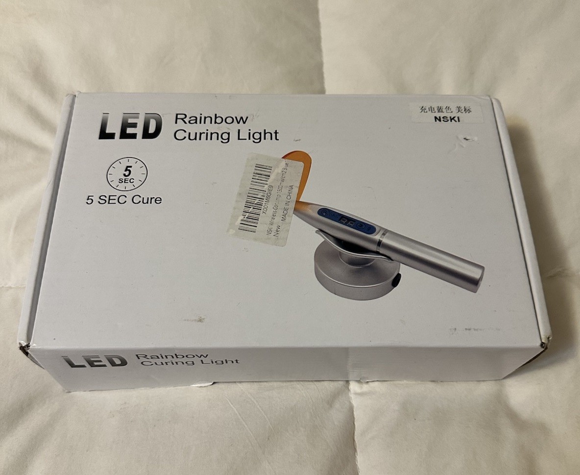 LED Rainbow Handheld Dental Curing Light