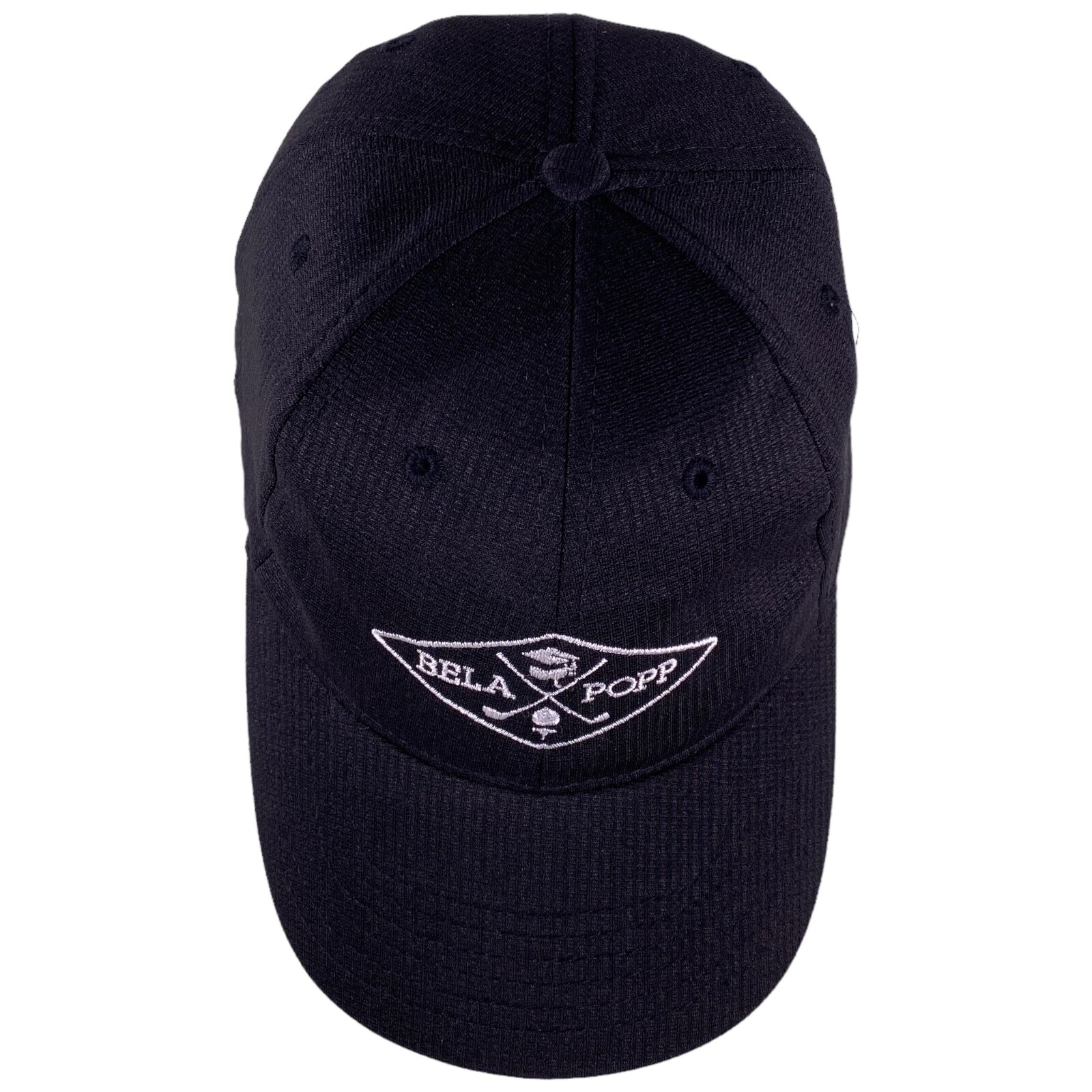 Bela Popp Golf Hat Black Adjustable Embroidered Cap