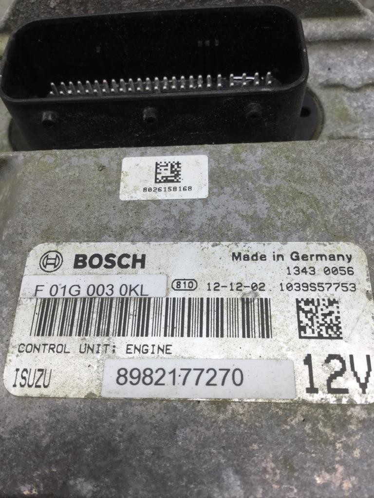 Replaces 8982177270 ISUZU 4JJ1 ENGINE CONTROL MODULE (ECM) ,  OH