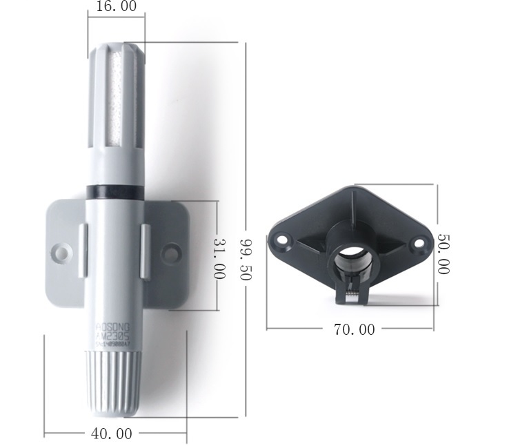NEW  AM2305 Digital temperature and humidity sensor AM2305