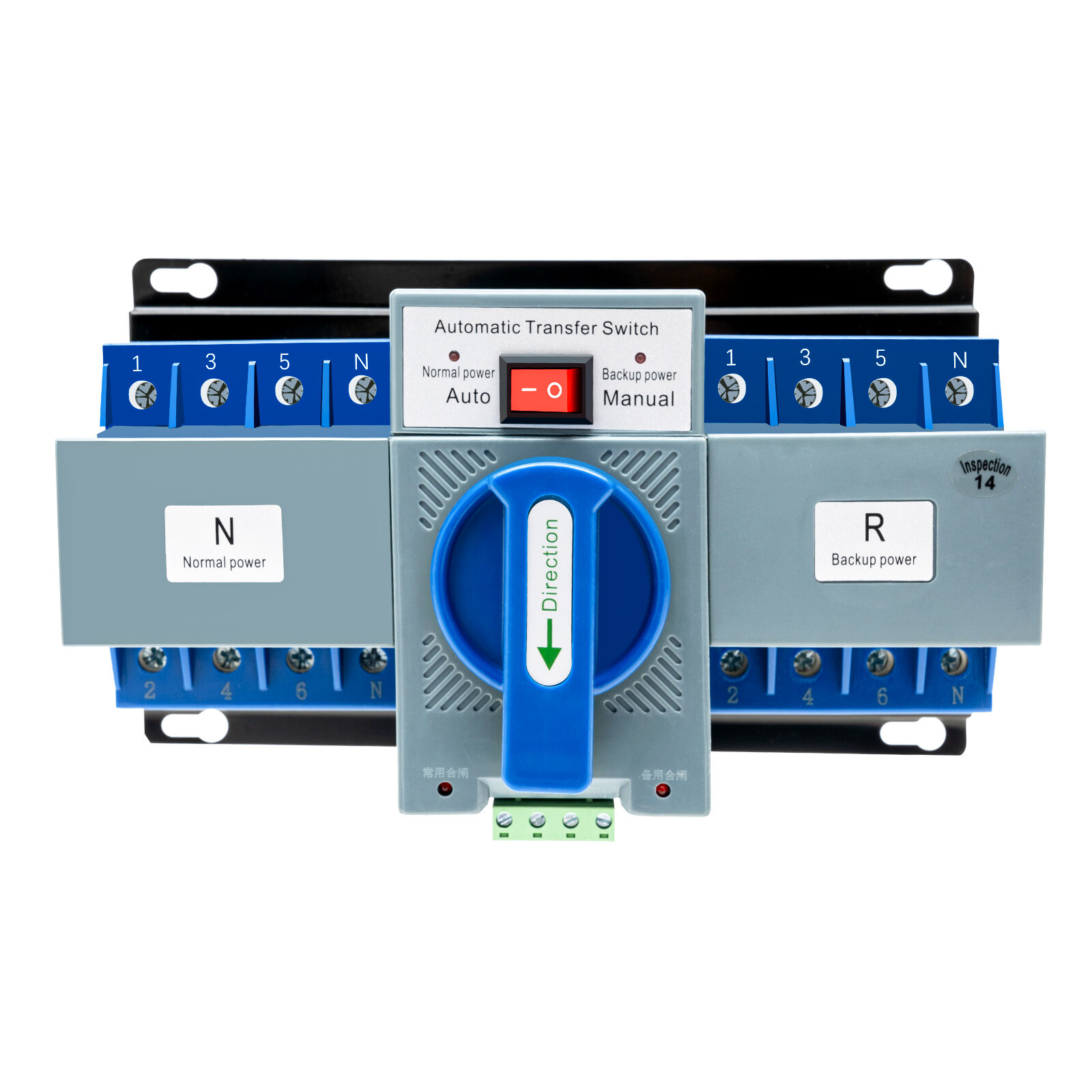 Dual Power Automatic Transfer Switch Generator Changeover Switch CB Level 63A 4P