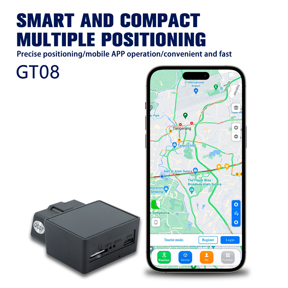 4G LTE OBD GPS Tracker Real Time Monitoring Speed Monitoring Plug and Play