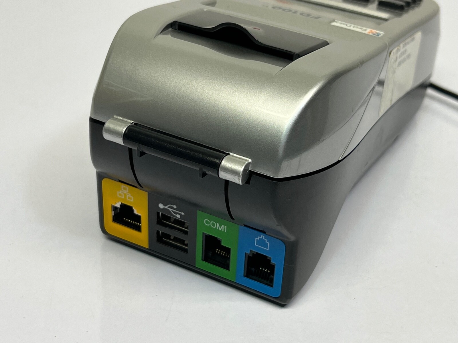 First Data FD100ti Silver Credit Card Terminal - Power cord