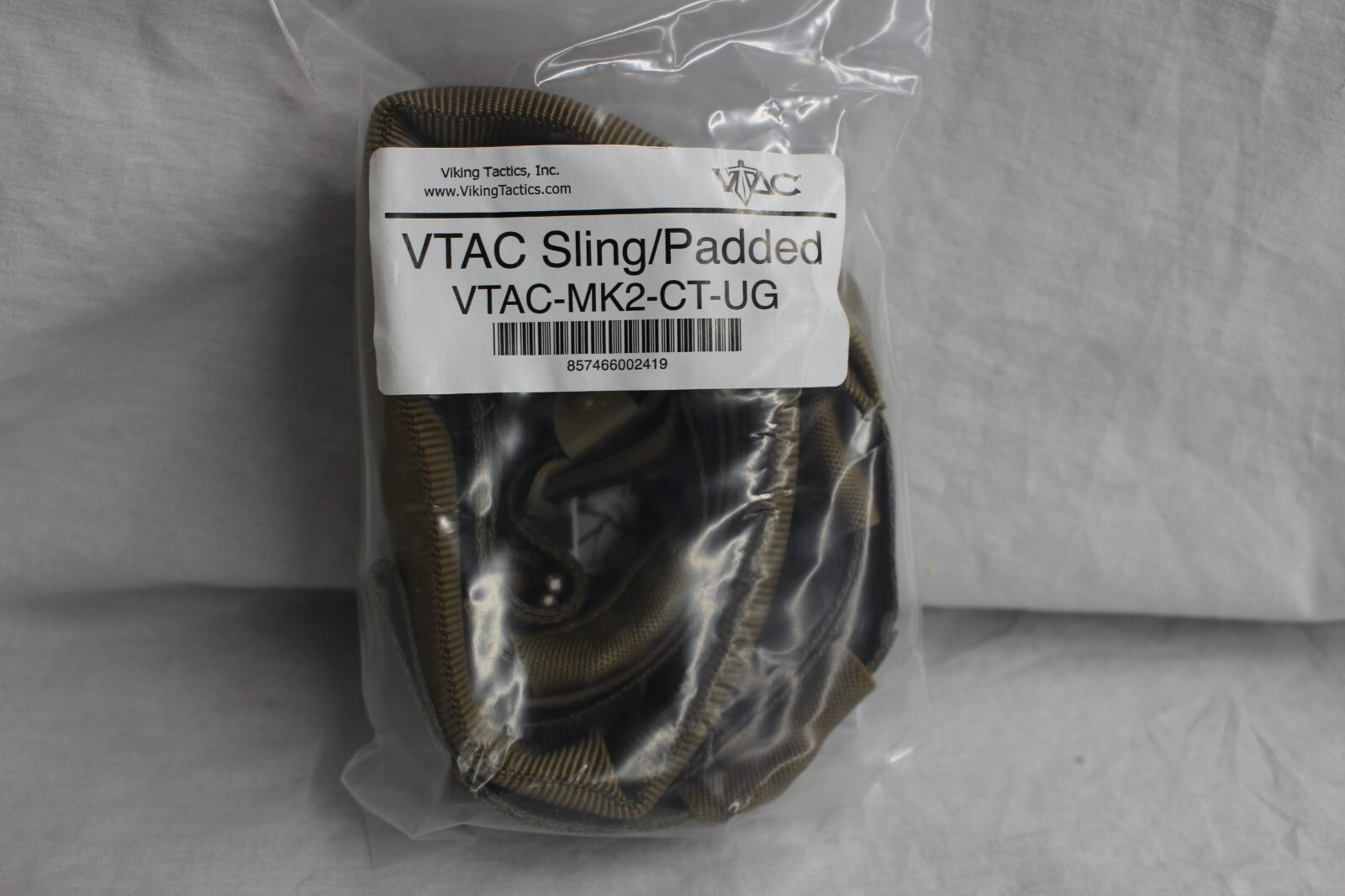 VIKING TACTICS  VTAC 2-POINT SLING UPGRADE PADDED - VTAC-MK2-CT-UG - COYOTE TAN