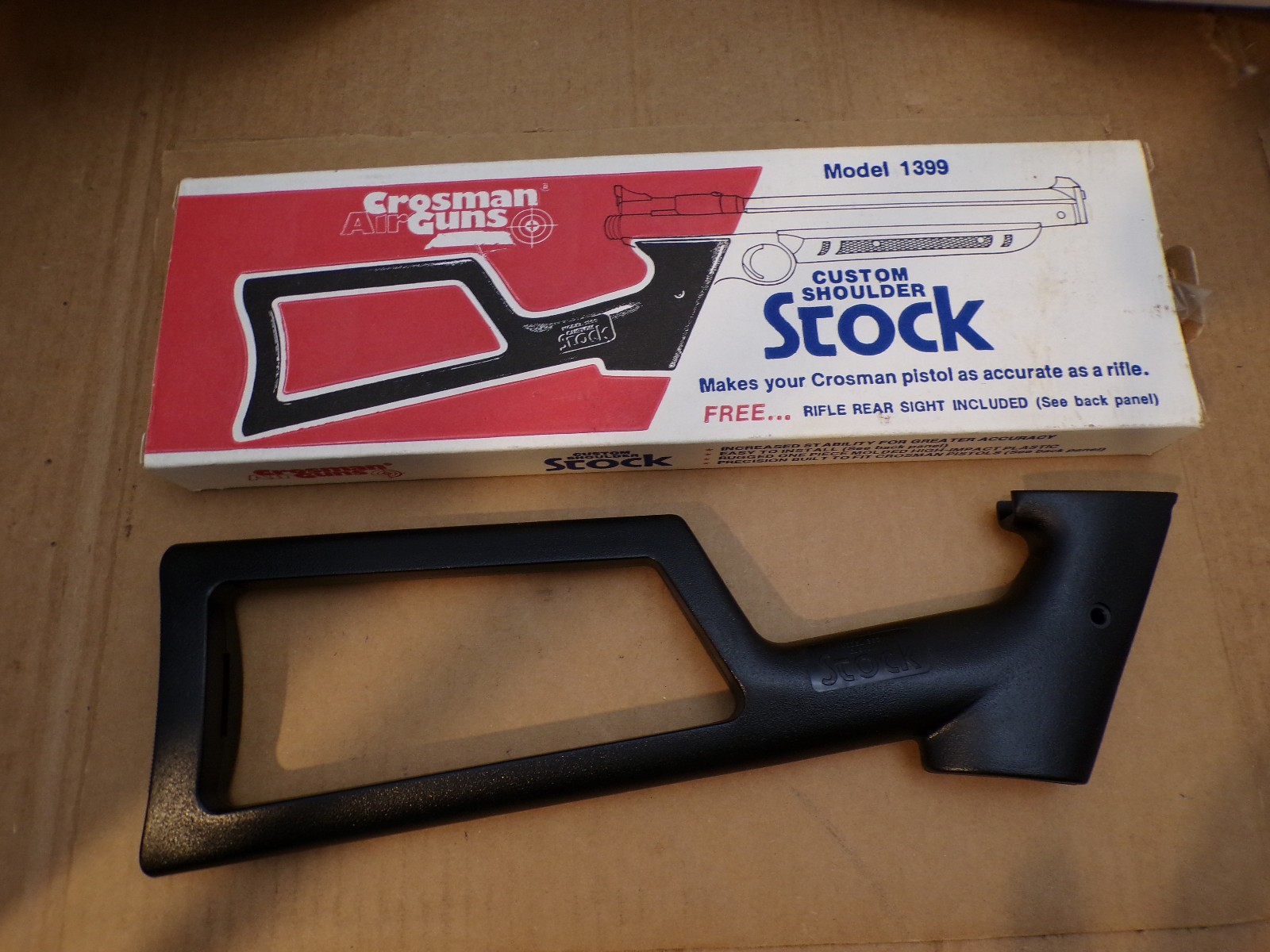 Crosman Shoulder Stock for Model 1399 New in Box