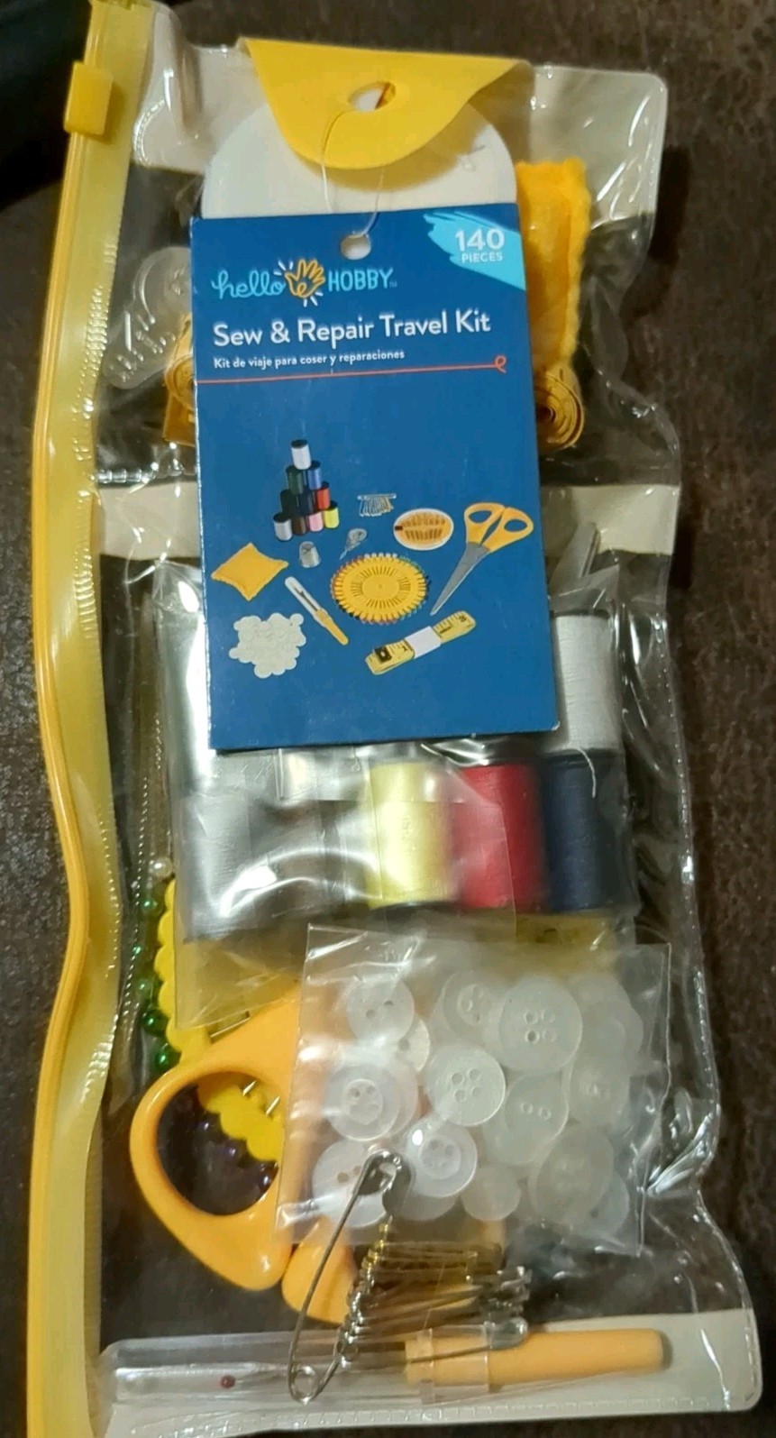 Sewing Repair Travel Kit 140 Pieces Travel Kit Emergency Clothes Repair Kit