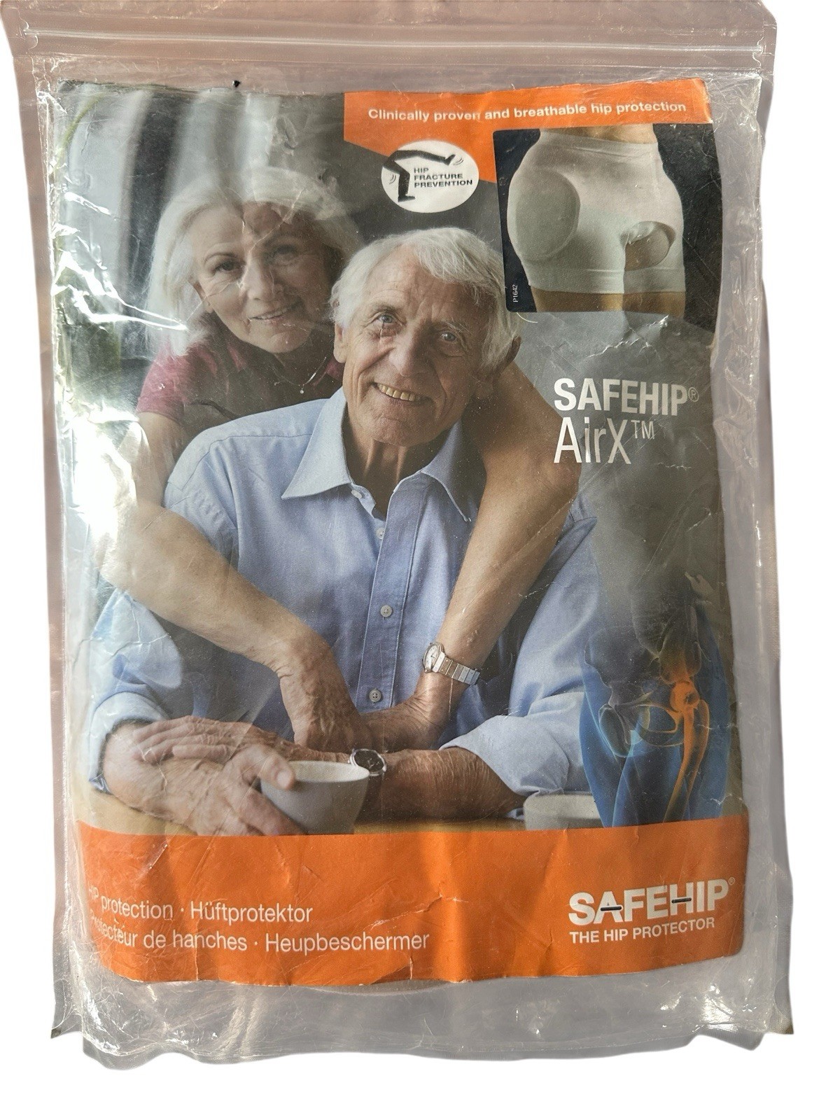 Safehip AirX Hip Protector Underwear Guard Fall Prevention New