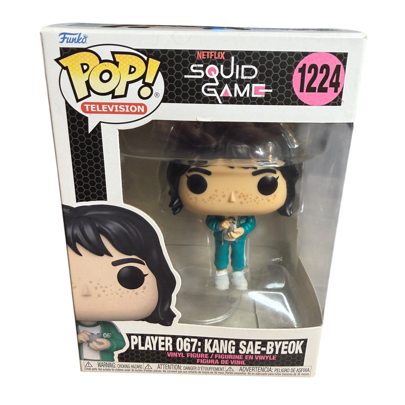 Funko Pop Television Netflix Squid Game Player 067 Kang Sae Byeok Figure 1224