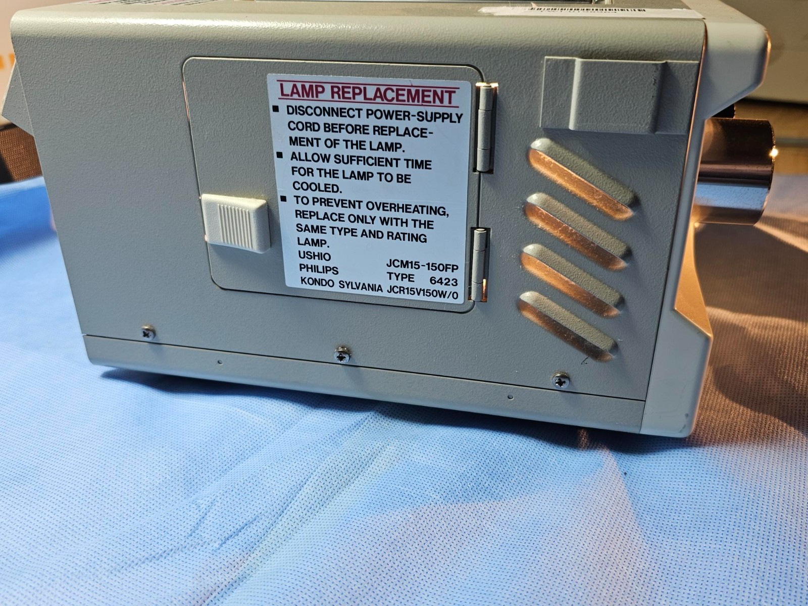 Olympus CLK-4 Halogen Light Source 120V 1.7A, endoscopy, Made in USA as shown