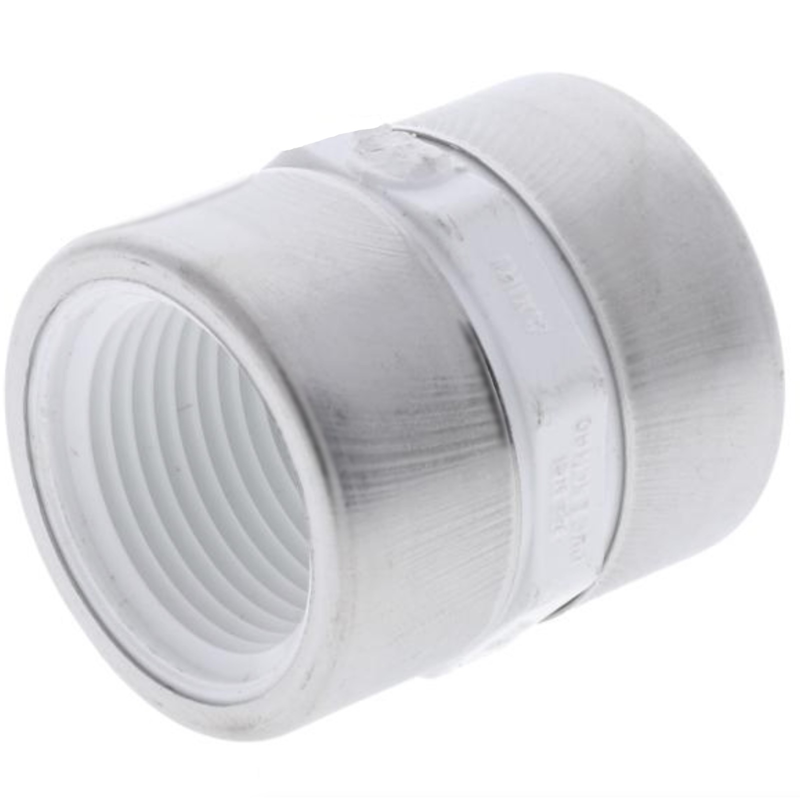 Drip Depot Schedule 40 Stainless Steel Reinforced PVC FPT Coupling