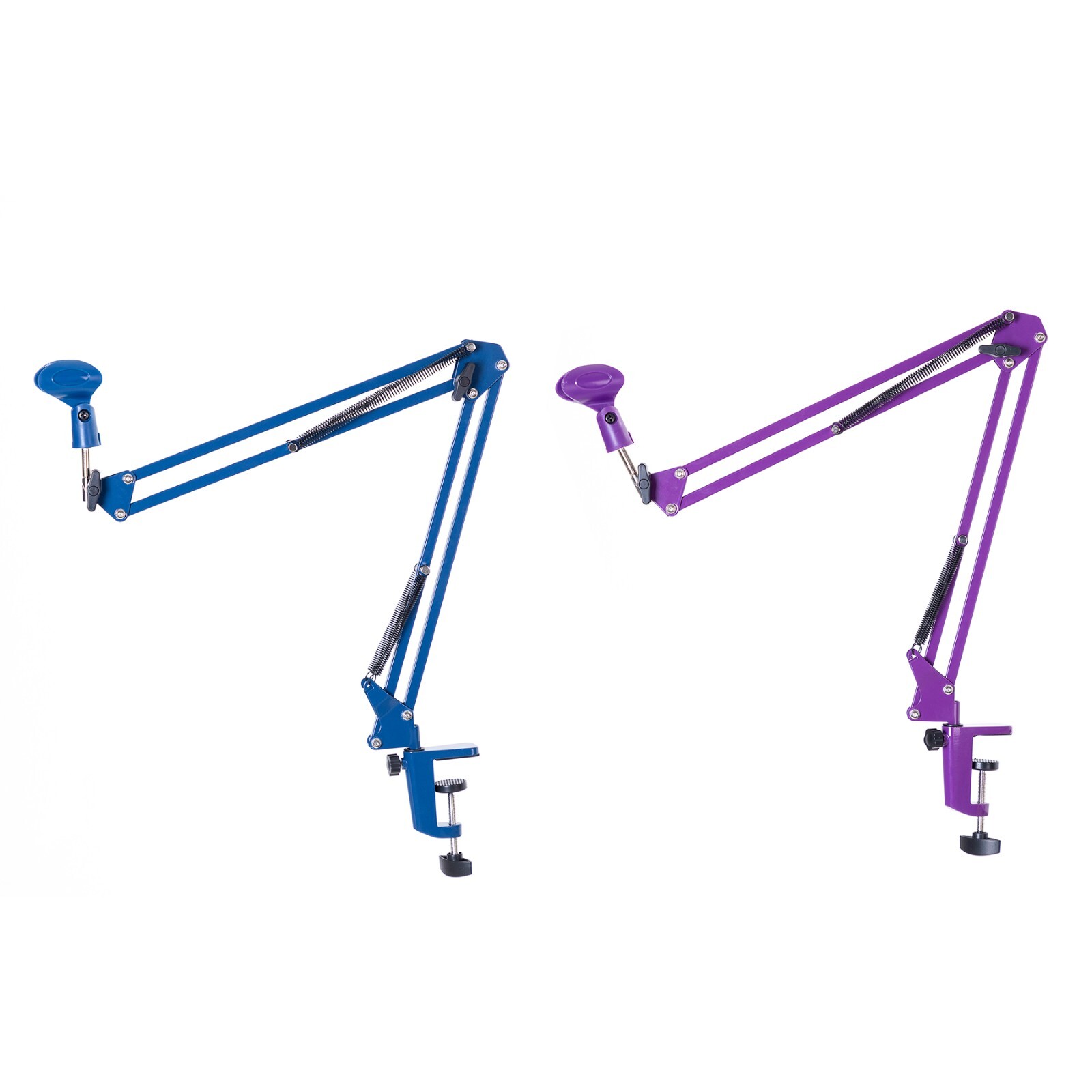Rannsgeer RGB Color Mic Boom Arm Desktop Metal Stand Heavy Duty Adjustable Mount