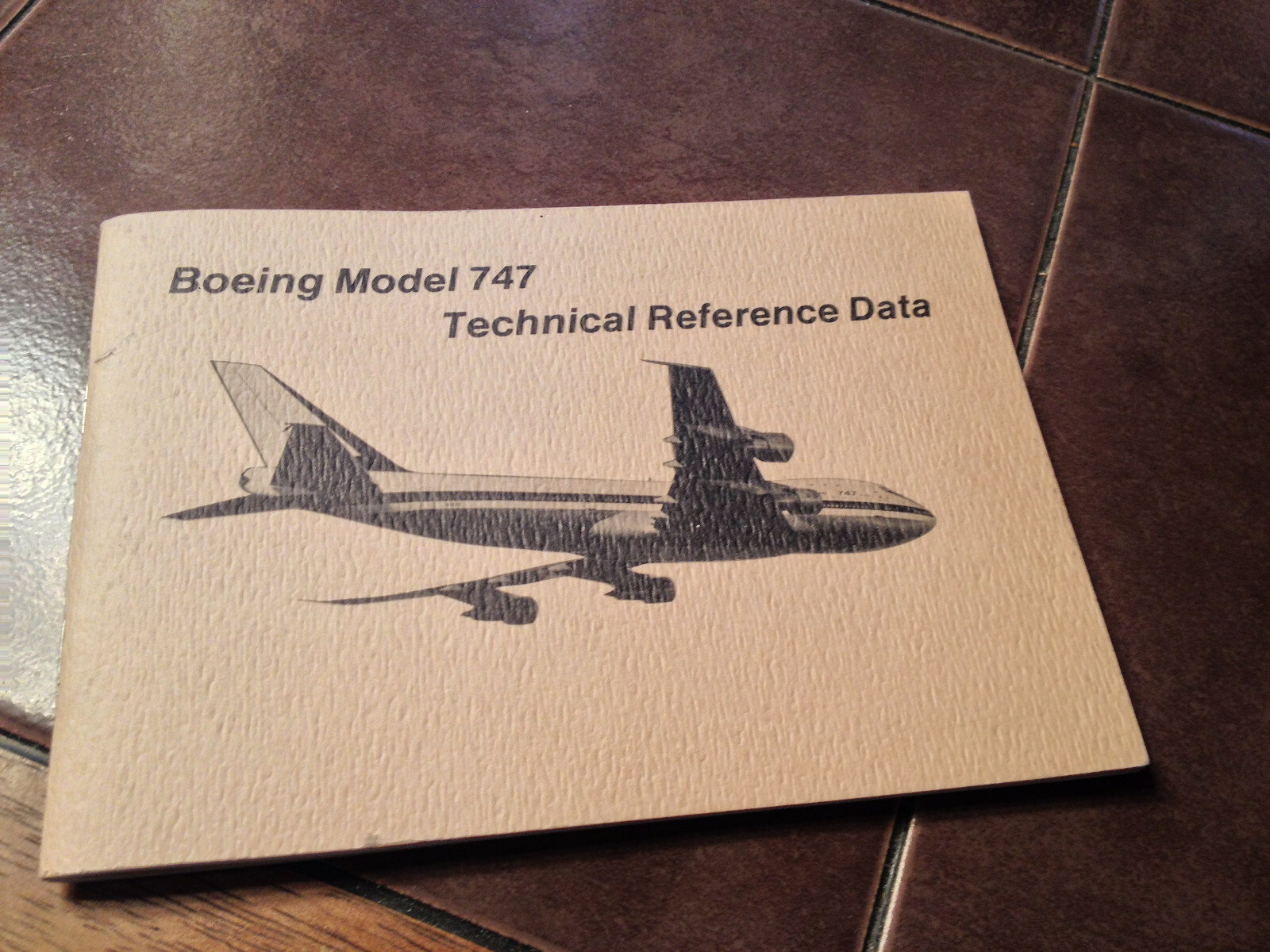Boeing 747 Technical Reference Data Handbook Manual