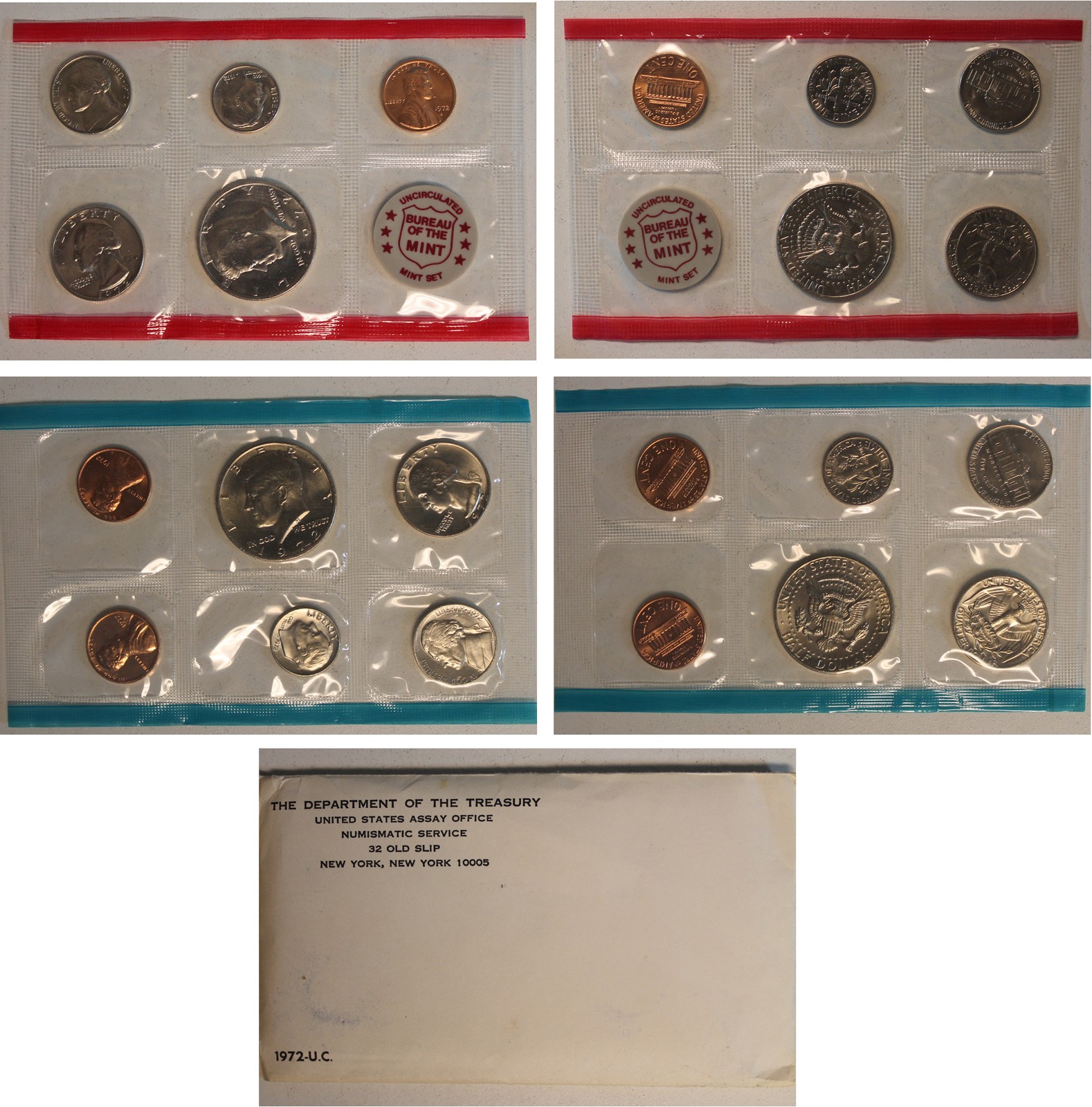 1972 US Mint Set (OGP) 11 coins