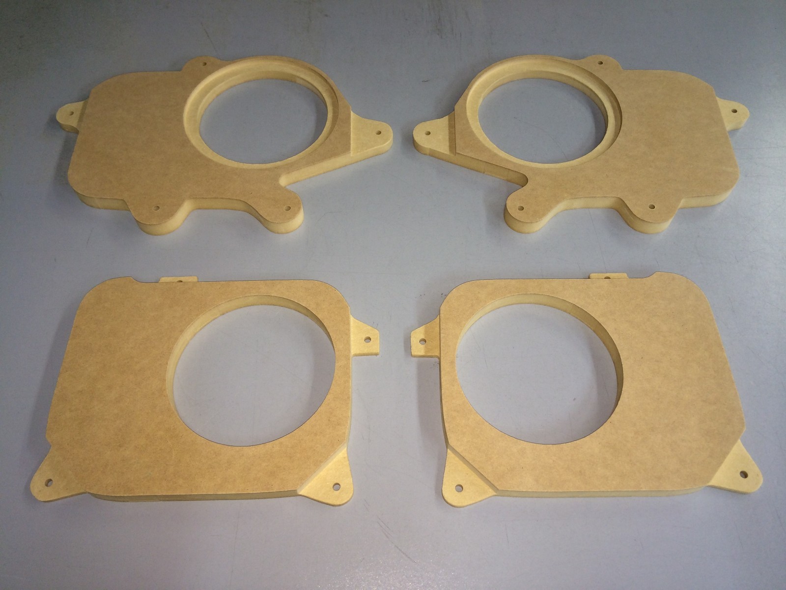 Lexus GS300 front and rear MDF Speaker baffles, size 6 1/2 fits years 1998-2005