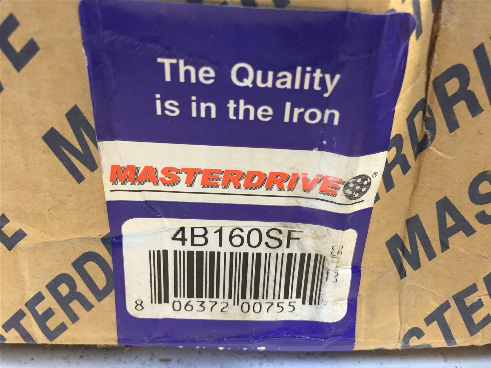 MasterDrive QD Sheave 4B160SF