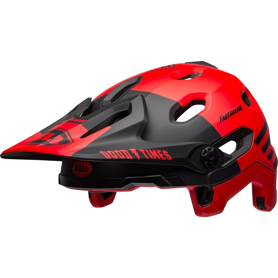 Bell Super DH MIPS Helmet - Matte/Gloss Red/Black, M NULL