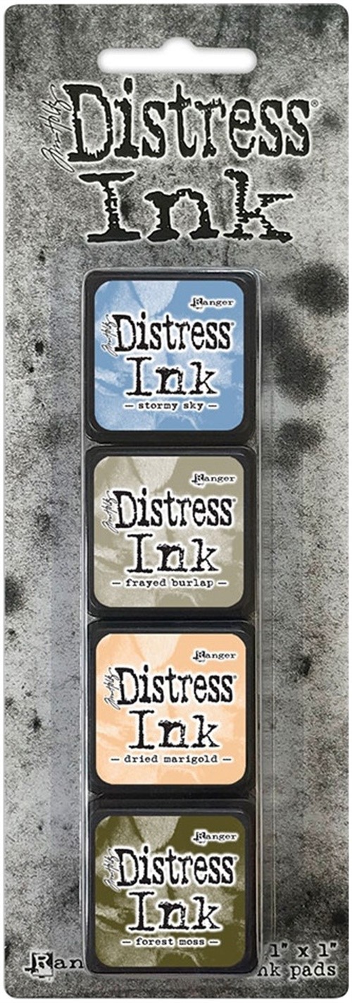 Ranger TDPK-40392 Distress Mini Ink Pads 4/Pkg-Kit 9