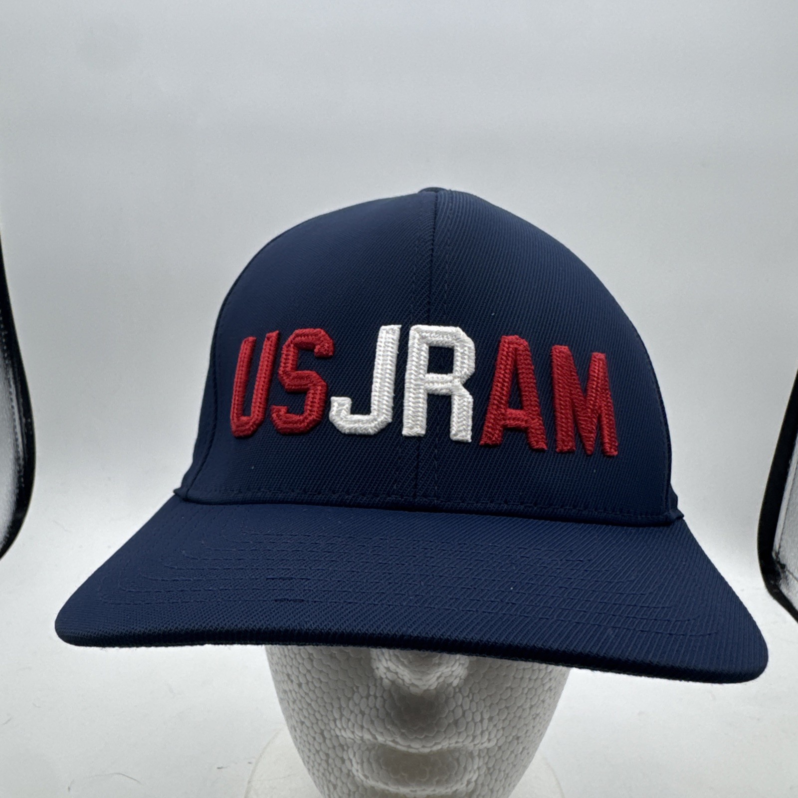 G/Fore Hat USAM JR Pattern Blue Red White Snapback Golf America
