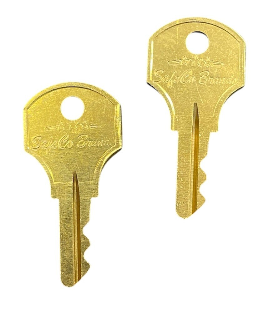 SafeCo Brands Keys for M.H. Rhodes (MHR) Parking Meters - Top Lock Only 2-Keys