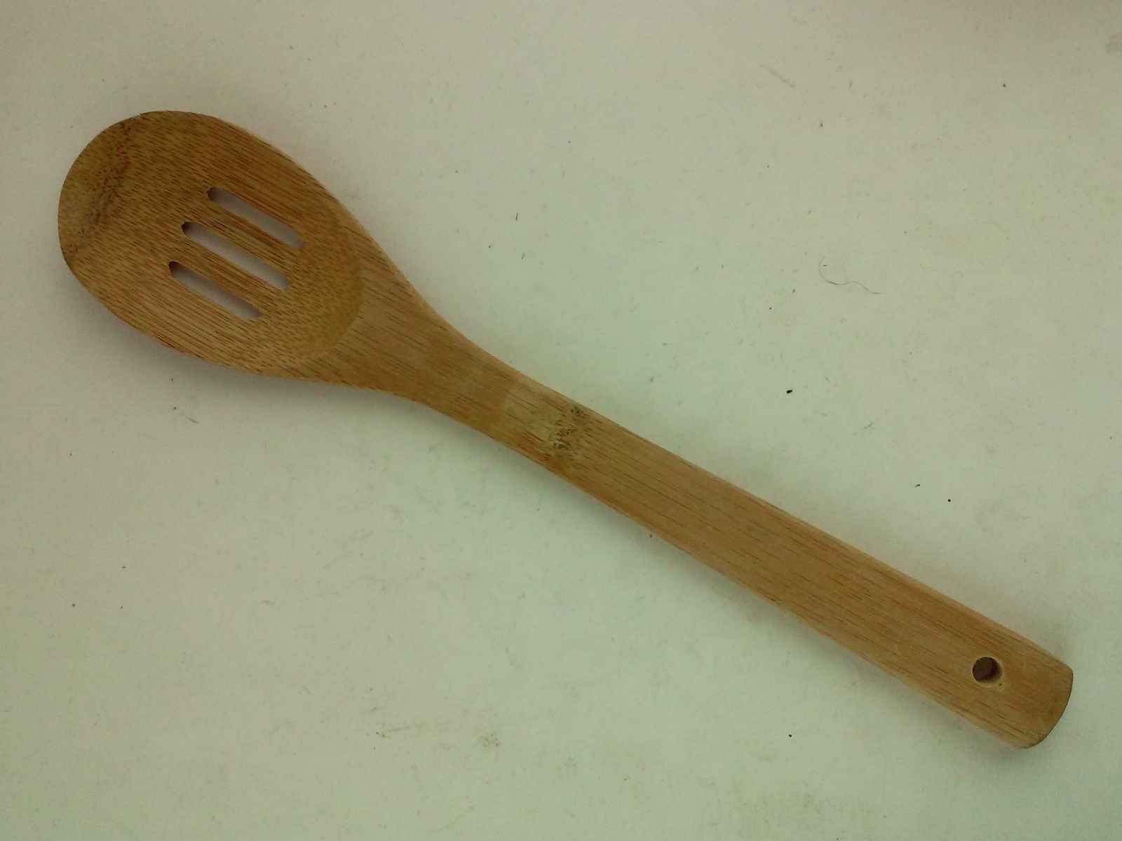 Wood Slotted Spoon